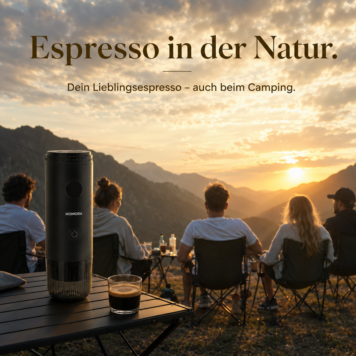 NOMORA™ Premium 2-in-1 Tragbare Espressomaschin
