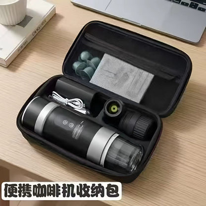 Cliton Cocoa Lanton Portable Espresso Outdoor Coffee Machine Espresso Capsule Coffee Storage Bag